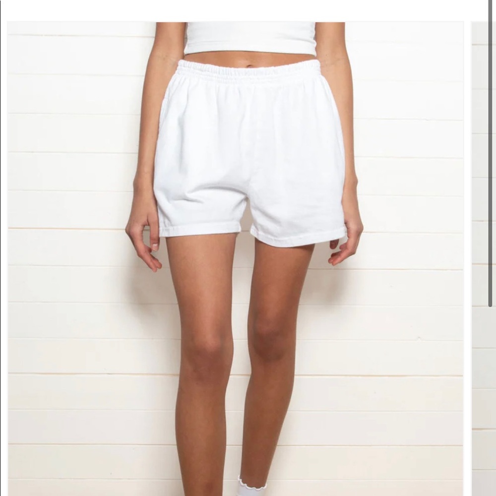 Brandy Melville Rosa sweat-shorts in dark green